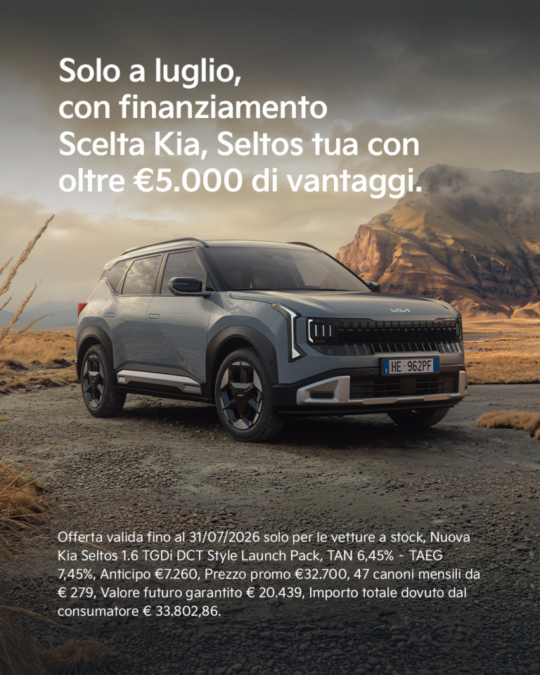Kia Seltos tua a partire da € 27.950