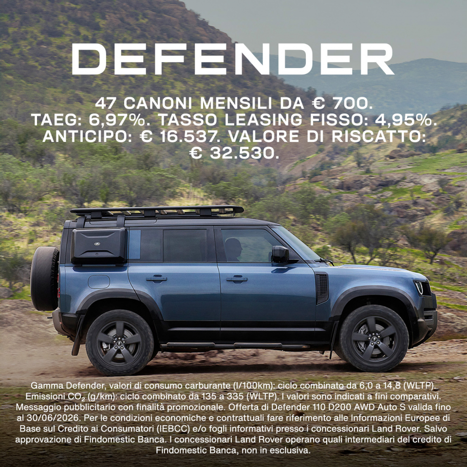 DEFENDER 110 LEASING