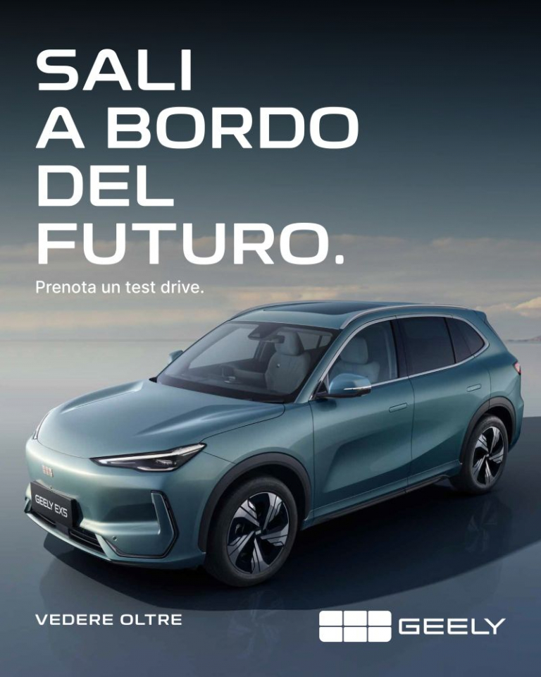 GEELY EX5 L'ELETTRICA DI PROSSIMA GENERAZIONE