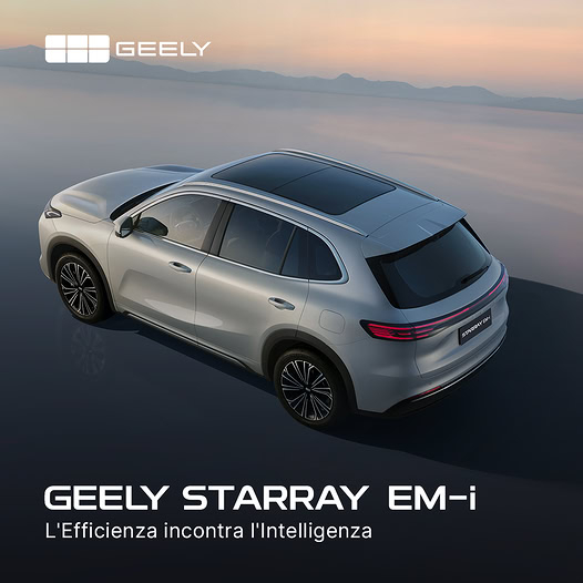 GEELY STARRAY: L'EFFICIENZA INCONTRA L'INTELLIGENZA
